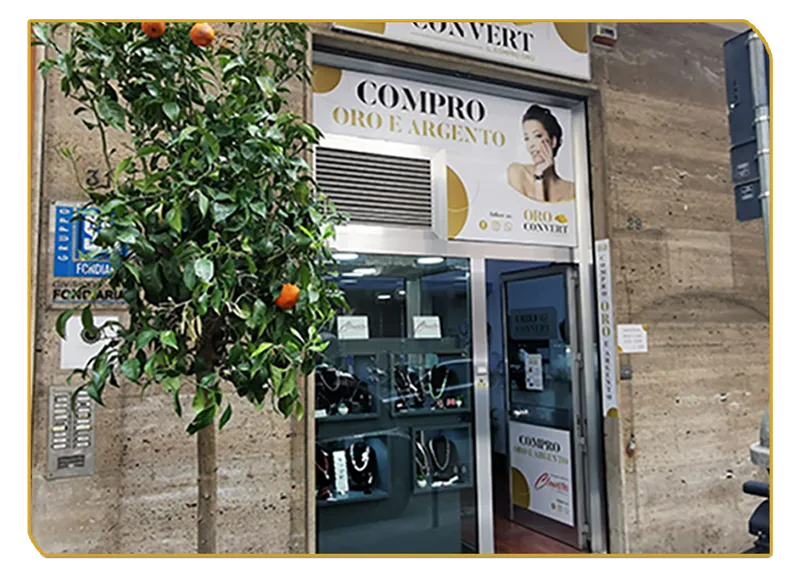 Negozio Oro Convert di Sorrento